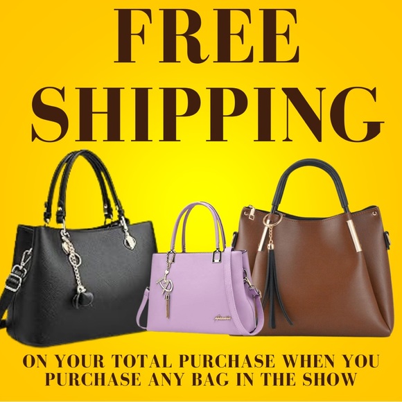Handbags - NEW BAG: FREE SHIPPING ON YOUR BUNDLE ORDER WITH PURCHASE OF ANY BAG TODAY
